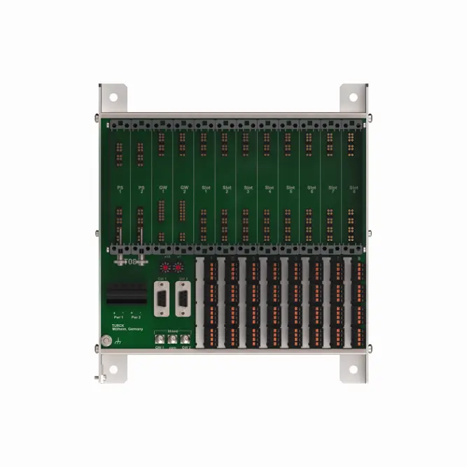 excom Module Rack (Non-Ex, 8-Slot)